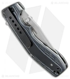 CRKT Folding Razel Folder Liner Lock Knife Micarta (3.13" Satin) 4030 -Crkt CRKT Razel LL Micarta 4030 BHQ 4133 jr side 2