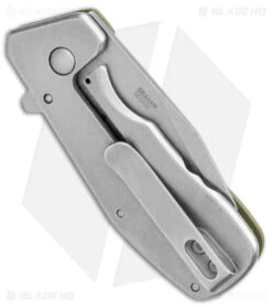 CRKT Razelcliffe Frame Lock Knife OD Green G-10 (2.4" Satin) -Crkt CRKT Razelcliffe OD Green G 10 SW BHQ 140697 jr side