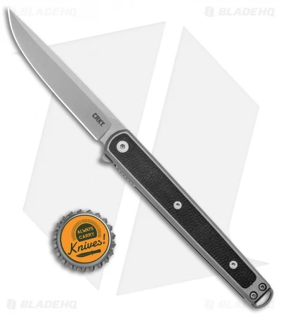 CRKT Rogers Seis Liner Lock Knife Black GRN (3.4" Bead Blast) 6 CRKT Rogers Seis Liner Lock Knife Black GRN (3.4" Bead Blast) - Image 4