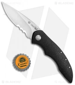 CRKT Ruger Knives High-Brass Spring Assisted Knife Black (3.2" Satin Serr) R2601 9 CRKT Ruger Knives High-Brass Spring Assisted Knife Black (3.2" Satin Serr) R2601 -Crkt CRKT Ruger High Brass SA Black Satin Serr R2602 BHQ 76861 jr bottlecap