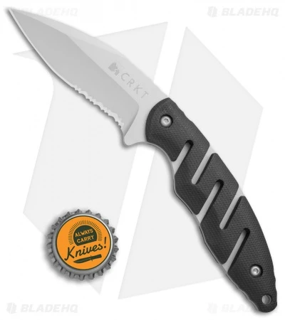 CRKT Ryan Plan B Fixed Blade Knife Zytel (2.8" Bead Blast Serr) 2813 6 CRKT Ryan Plan B Fixed Blade Knife Zytel (2.8" Bead Blast Serr) 2813 - Image 4