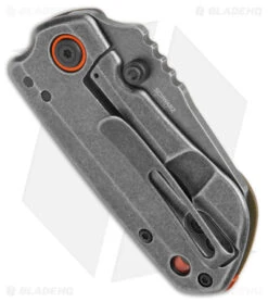 CRKT Schwarz Overland Compact Frame Lock Knife OD Green G-10 (2.24" Black) 6277 -Crkt CRKT Schwarz Overland Compact FL OD Green G 10 BW BHQ 178658 jr side