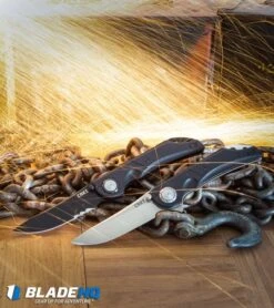 CRKT Seismic Deadbolt Lock Knife Black G-10 (3.9" Satin) 5401 -Crkt CRKT Seismic Deadbolt Lock Knife Black G 10 Satin 5401 BHQ 92270 kp sparks web