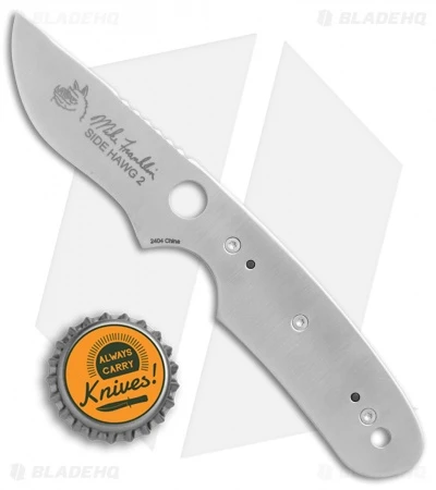 CRKT Side Hawg 2 Fixed Blade Neck Knife W/ Pivot Sheath (2.25" Satin) 2404 5 CRKT Side Hawg 2 Fixed Blade Neck Knife W/ Pivot Sheath (2.25" Satin) 2404 - Image 4
