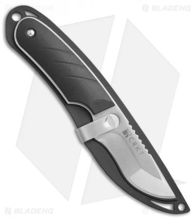 CRKT Side Hawg 2 Fixed Blade Neck Knife W/ Pivot Sheath (2.25" Satin) 2404 4 CRKT Side Hawg 2 Fixed Blade Neck Knife W/ Pivot Sheath (2.25" Satin) 2404 - Image 3