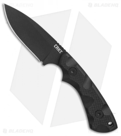 CRKT Siwi Drop Point Fixed Blade Knife Black G-10 (3.34" Black) 2082 3 CRKT Siwi Drop Point Fixed Blade Knife Black G-10 (3.34" Black) 2082