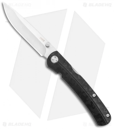 CRKT Steigerwalt Kith Front Lock Knife Black GRN (3" Satin) 6433 3 CRKT Steigerwalt Kith Front Lock Knife Black GRN (3" Satin) 6433