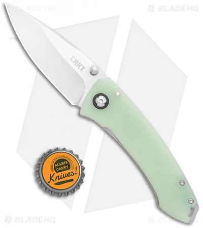CRKT Tuna Frame Lock Knife Natural G-10 (3.25" Stonewash D2) 6 CRKT Tuna Frame Lock Knife Natural G-10 (3.25" Stonewash D2) - Image 4