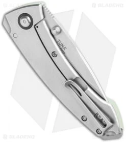 CRKT Tuna Frame Lock Knife Natural G-10 (3.25" Stonewash D2) 8 CRKT Tuna Frame Lock Knife Natural G-10 (3.25" Stonewash D2) -Crkt CRKT Tuna FL Natural G 10 SW 2520JSD2 BHQ 114001 jr side