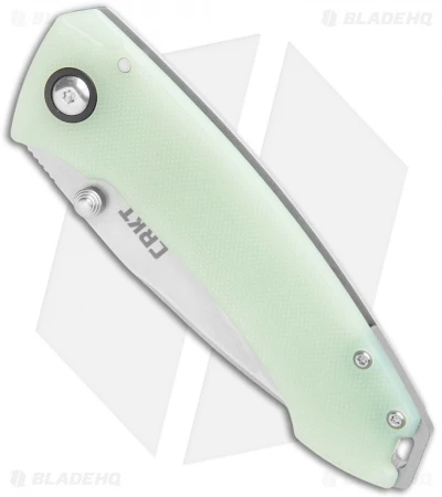 CRKT Tuna Frame Lock Knife Natural G-10 (3.25" Stonewash D2) 4 CRKT Tuna Frame Lock Knife Natural G-10 (3.25" Stonewash D2) - Image 2