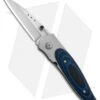 CRKT Viele Mini Wasp Liner Lock Knife Black/Blue G-10 (2.5" Bead Blast) 8001