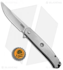CRKT Vizzle Frame Lock Knife Stainless Steel (3.35" Satin) 5320 9 CRKT Vizzle Frame Lock Knife Stainless Steel (3.35" Satin) 5320 -Crkt CRKT Vizzle SS 5320 BHQ 51849 jr bottlecap 2