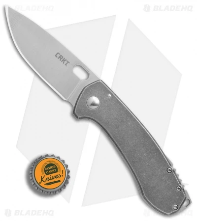 CRKT Vox Amicus Frame Lock Knife SS (3.375" Stonewash) 5445X *Factory Second 6 CRKT Vox Amicus Frame Lock Knife SS (3.375" Stonewash) 5445X *Factory Second - Image 4