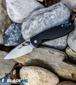 CRKT Vox Piet Liner Lock Knife Black GFN (2.63" Satin) 5390 -Crkt CRKT Vox Piet Liner Lock Knife Black GFN Satin 5390 BHQ 103938 kp rocks web