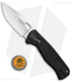 CRKT Voxnaes HVAS Field Strip Knife Black GRN (3.3" Satin) 2817 -Crkt CRKT Voxnaes HVAS Field Strip Black GRN Satin 2817 BHQ 76673 jr bottlecap