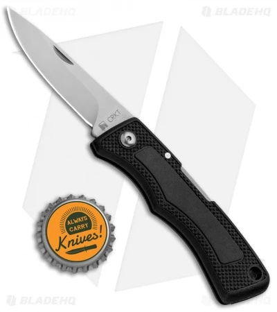 CRKT Wrangler Lockback Knife Black Zytel (2.6" Bead Blast) 6401 6 CRKT Wrangler Lockback Knife Black Zytel (2.6" Bead Blast) 6401 - Image 4