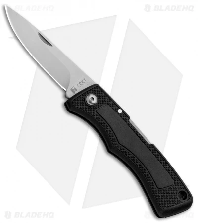 CRKT Wrangler Lockback Knife Black Zytel (2.6" Bead Blast) 6401 3 CRKT Wrangler Lockback Knife Black Zytel (2.6" Bead Blast) 6401