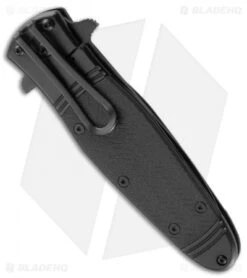 CRKT Bombastic Frame Lock Knife Black GFN (3.3" Black Serr) K345KKS 7 CRKT Bombastic Frame Lock Knife Black GFN (3.3" Black Serr) K345KKS -Crkt CRKT bombastic black serr K345KKS BHQ 51847 er side