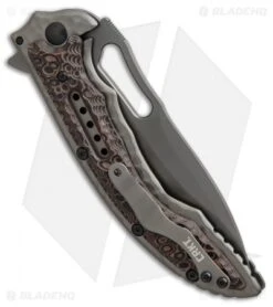 CRKT Ikoma Fossil Frame Lock Knife (3.96" Gray Serr) 5471K 6 CRKT Ikoma Fossil Frame Lock Knife (3.96" Gray Serr) 5471K -Crkt CRKT ikoma fossil gray serr 5471K BHQ 21379 er side