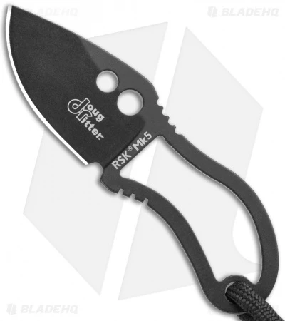 CRKT Doug Ritter RSK Mk5 Survival Fixed Blade Knife (1.8" Black) DRMK5K 3 CRKT Doug Ritter RSK Mk5 Survival Fixed Blade Knife (1.8" Black) DRMK5K