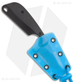 Flytanium Black G-10 + CRKT Folts Minimalist Cthulhu (2.25" Satin) -Crkt Flytanium Black G 10 CRKT Folts Minimalist Cthulhu Bowie SW BHQ 174420 jr sheath