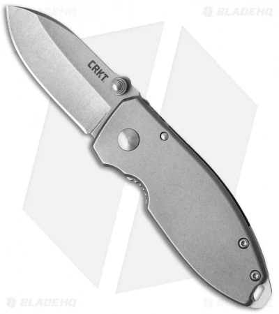 CRKT Burnley Squid Frame Lock Knife Stainless Steel (2.25" SW) 2490 3 CRKT Burnley Squid Frame Lock Knife Stainless Steel (2.25" SW) 2490