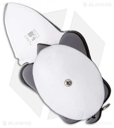 CRKT Ashworth Turtle Folding Knife Pearlescent White (1" Polish) 5900W 3 CRKT Ashworth Turtle Folding Knife Pearlescent White (1" Polish) 5900W