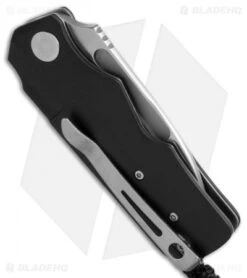CRKT Liong Mah Design #5 Folding Knife (2.77" Satin) 6520 -Crkt crkt 6520 lmd black side