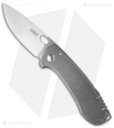 CRKT Vox Amicus Frame Lock Knife SS (3.375" Stonewash) 5445 3 CRKT Vox Amicus Frame Lock Knife SS (3.375" Stonewash) 5445