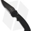 CRKT Crawford Kasper Liner Lock Knife (3.75" Black Serr) 6783Z -Crkt crkt crawford kasper 6783z