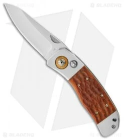 CRKT Lake's PAL Folding Knife Jigged Bone (2.75" Satin Plain) 7233