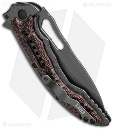 CRKT Ikoma Fossil Small Frame Lock Knife (3.41" Gray Serr) 5461 4 CRKT Ikoma Fossil Small Frame Lock Knife (3.41" Gray Serr) 5461 - Image 2