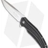 CRKT Ken Onion Ripple Frame Lock Knife Black (3.125" Satin) K405KXP -Crkt crkt k405kxp onion ripple