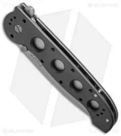 CRKT Kit Carson M16-04S Classic Tanto Flipper Knife Aluminum (3.875" Bead Blast) 5 CRKT Kit Carson M16-04S Classic Tanto Flipper Knife Aluminum (3.875" Bead Blast) -Crkt crkt m16 02s bottom cm