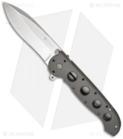 CRKT Carson M21-04 Flipper Knife Aluminum (3.875" Satin)