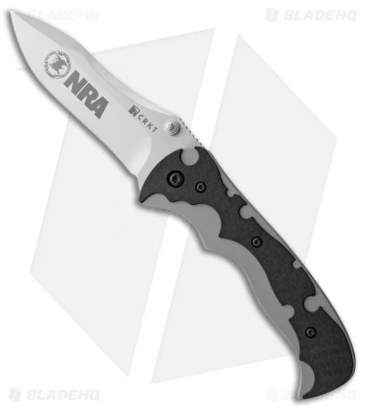 CRKT My Tighe Spring Assisted Knife (3.625" Satin Plain) 1090 *NRA Logo 3 CRKT My Tighe Spring Assisted Knife (3.625" Satin Plain) 1090 *NRA Logo