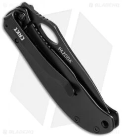 CRKT Pazodas Combination Pack - Plain & Serrated Knives 64802C -Crkt crkt pazodas black ser side cm