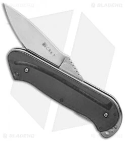 CRKT Rollock Pocket Knife Black Translucent (2.25" Polish) 5202K 7 CRKT Rollock Pocket Knife Black Translucent (2.25" Polish) 5202K -Crkt crkt rollock black 5212k half open cm