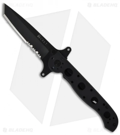 CRKT Carson M16-13SF Special Forces Tanto Folding Knife (3.5" Black Serr) 3 CRKT Carson M16-13SF Special Forces Tanto Folding Knife (3.5" Black Serr)