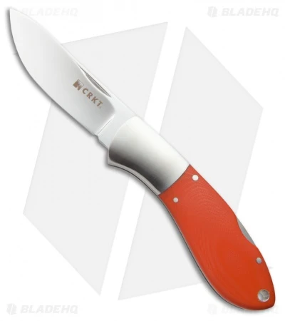 CRKT Kommer 2-Shot Lockback Knife Orange G-10 (3" Satin) 2841 3 CRKT Kommer 2-Shot Lockback Knife Orange G-10 (3" Satin) 2841